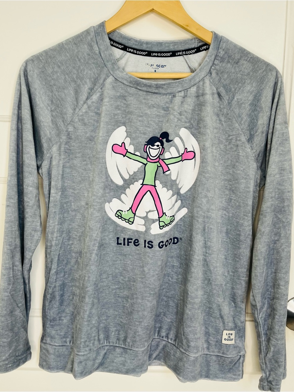 Life Is Good Gray Pullover Size Youth S